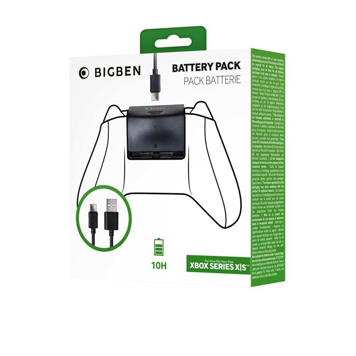 Batterie Rechargeable Nacon Pour Manette Sans Fil Xbox La Batterie Rechargeable