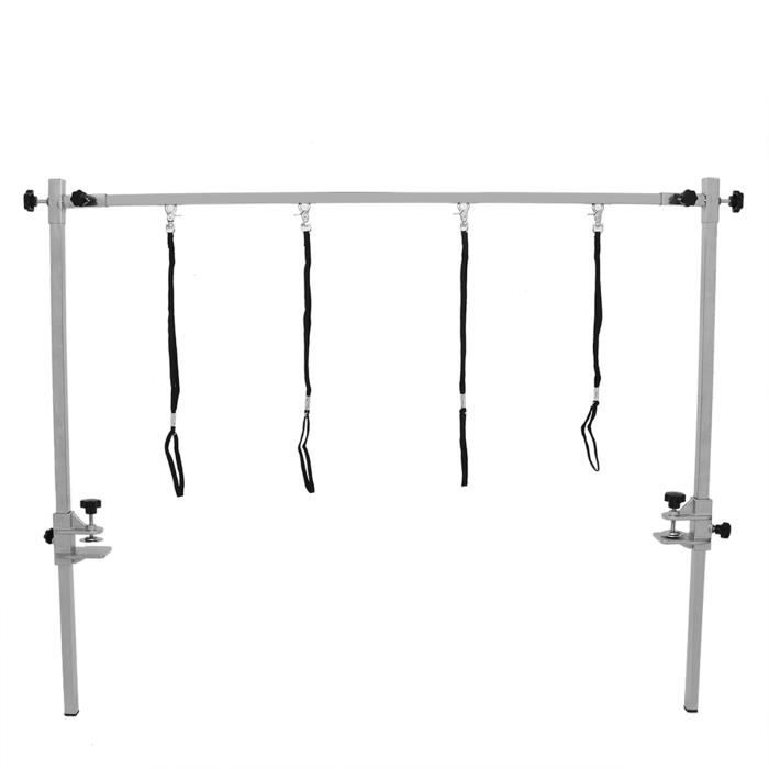 Meilleurs prix pour OMABETA Bras de Table de toilettage pour animaux de compagnie Table de toilettage pour animalerie kit Table de 1,1 m avec support