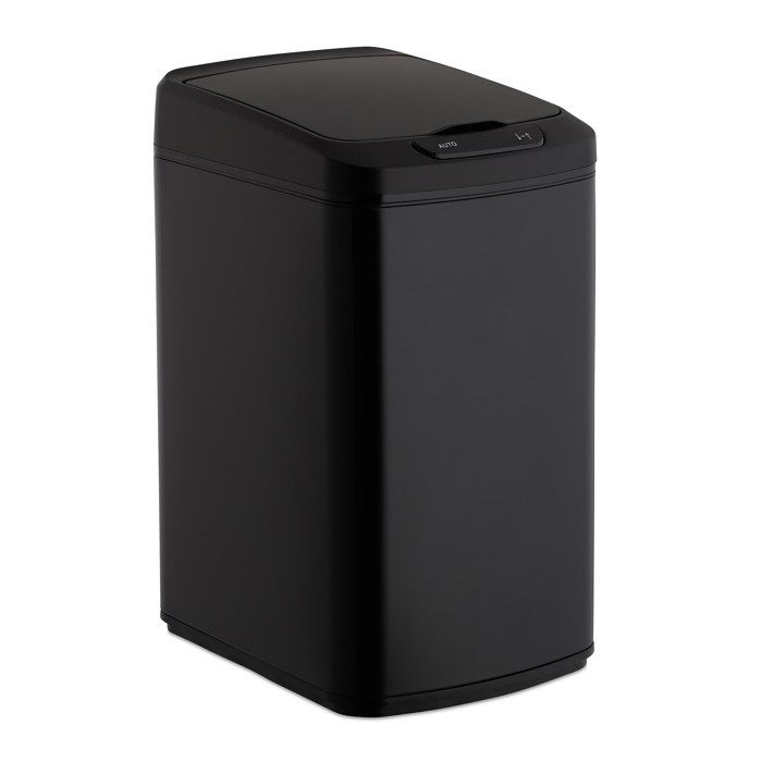 Poubelle à Capteur Automatique 30-60L - Ouverture/fermeture Mains Libres, Design Carré Moderne