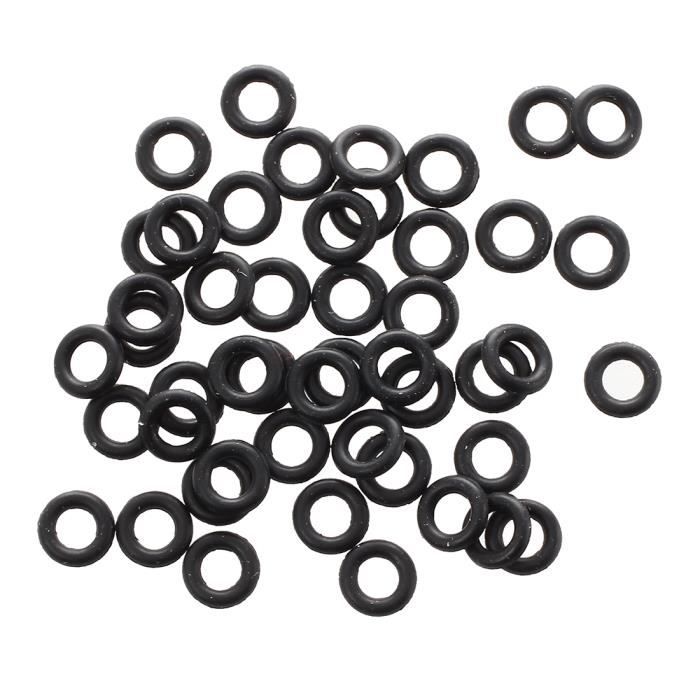 50 pieces joint joint torique pour automobiles en caoutchouc nitrile 6 5 x 1 5 mm cdiscount bricolage