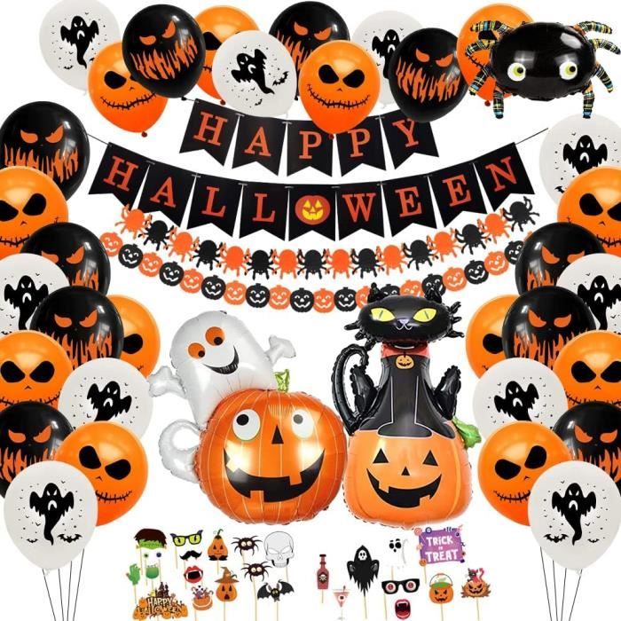 Halloween Ballon Set – 24 Alufolien-Ballons Mit K Produktbild-Vorschau 8