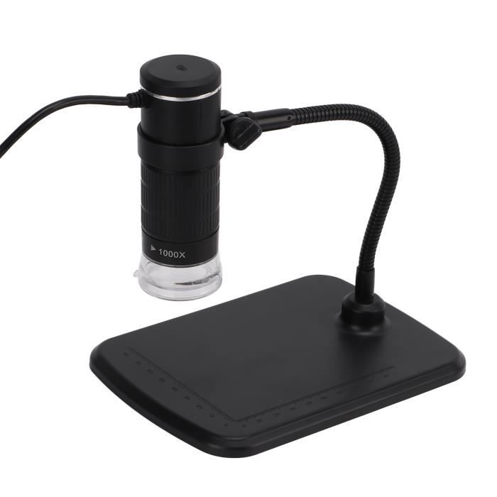 Microscope Clip Pour Téléphone Portable 200x - Objectif Macro LED HD Avec Mise Au Point Rapide