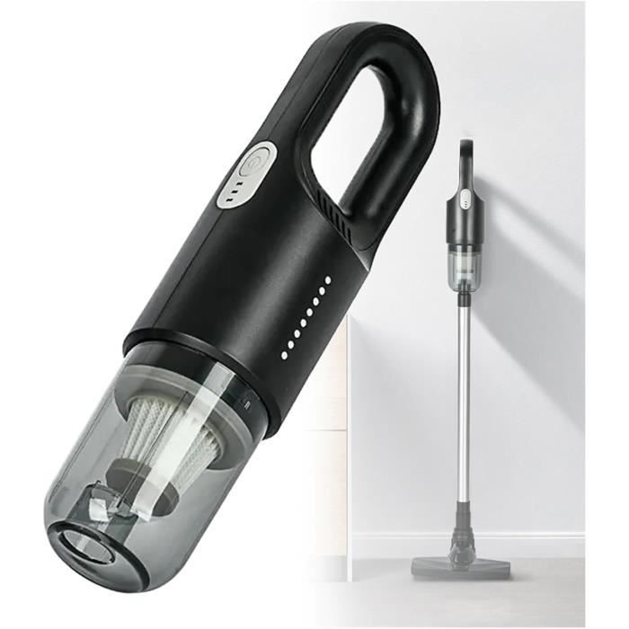 Aspirateur A Main, 12000Pa Aspirateur De Table Sans Fil Avec Filtre ...