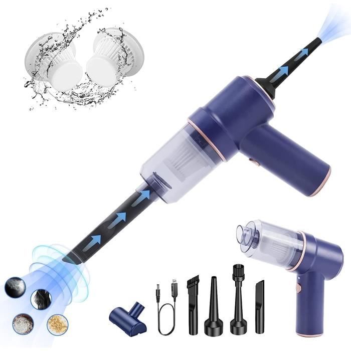 Aspirateur à Main Sans Fil 8000Pa USB 120W Le Type Humide Et Sec Avec