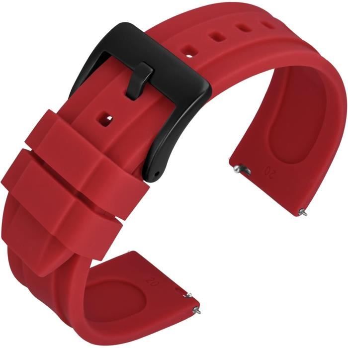 Bracelet De Montre Acier Inoxydable Argenté 18 Mm - Boucle Standard, Générique Neuf Sans étiquette