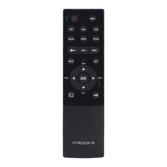 Remplacement Toshiba TV pour CTRC2US18 55L421U
