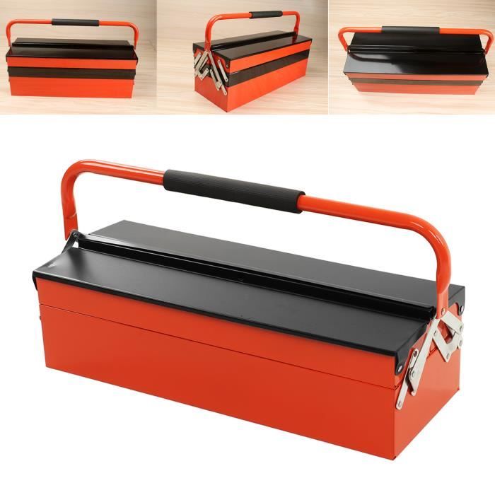 ETO-Boîte de rangement d'outils à 3 plateaux Boîte de rangement d