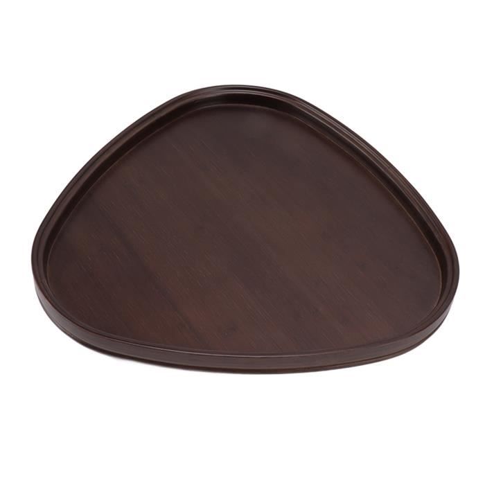 Plateau Simple Plateau de table basse Plateau de service en bois en bambou robuste ...