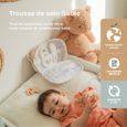 Babymoov Trousse de soin bébé - Dès la naissance - Compact avec 9 Accessoires essentiels de soin, Sable-1