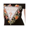 T shirt - Guess - Femme - flowers - Noir - Coton-1