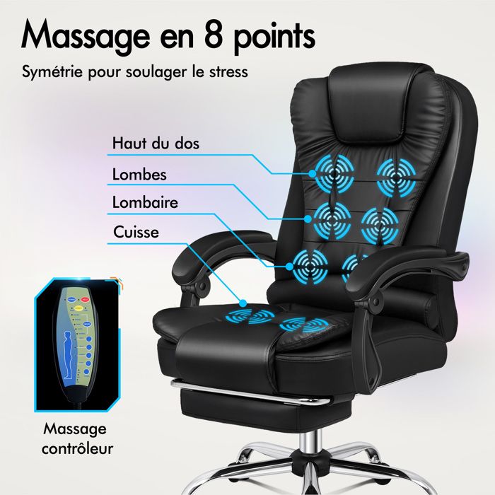 ALFORDSON Chaise De Bureau Siège D'Ordinateur Ergonomique En Maille