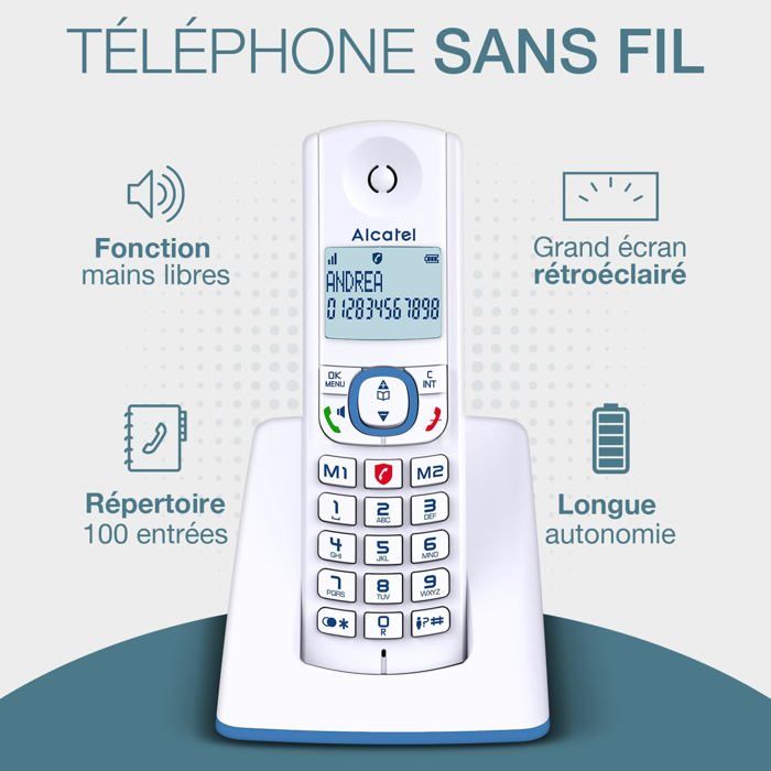 Alcatel F530 Fiche Technique