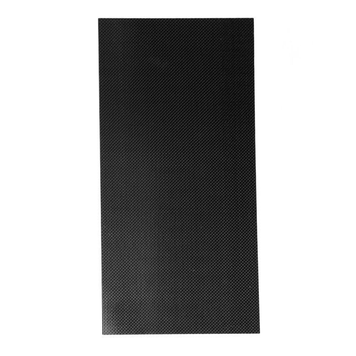 Plaque Fibre De Carbone 100% Carbone - Épaisseur 1,2,3 Mm, Tissu Sergé Brillant, Grande Taille