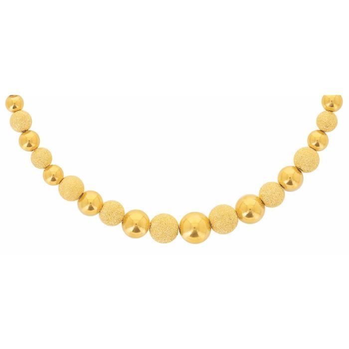Collier Maille Corde Chute En Or 9 Carats - Style Belcher, Les Bijoux D'Emma, Neuf Sans Emballage