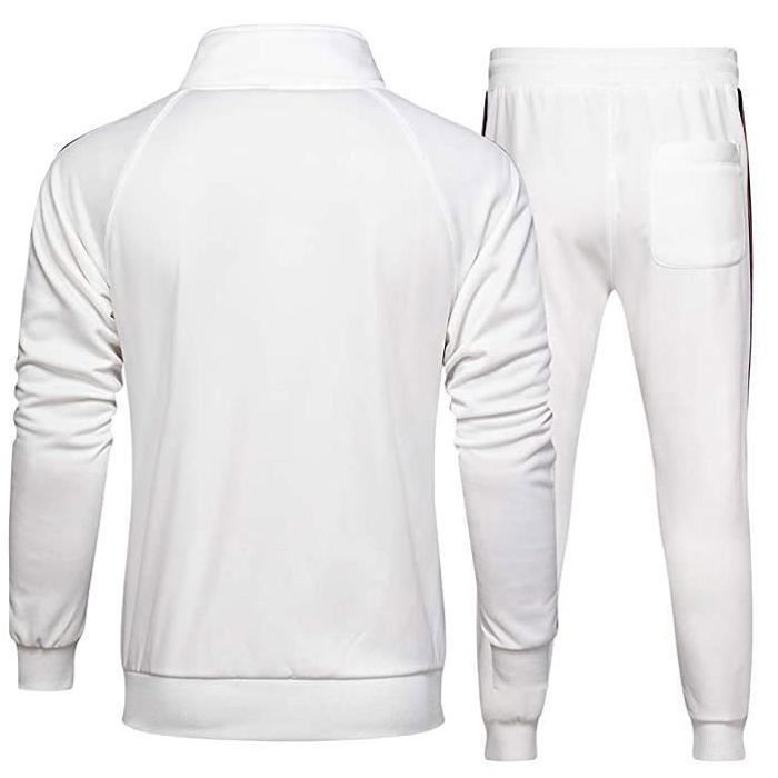Survêtement Homme 2 Pièces - Sweat à Capuche Et Pantalon - Coupe Oversize Confortable Pour Automne/Hiver