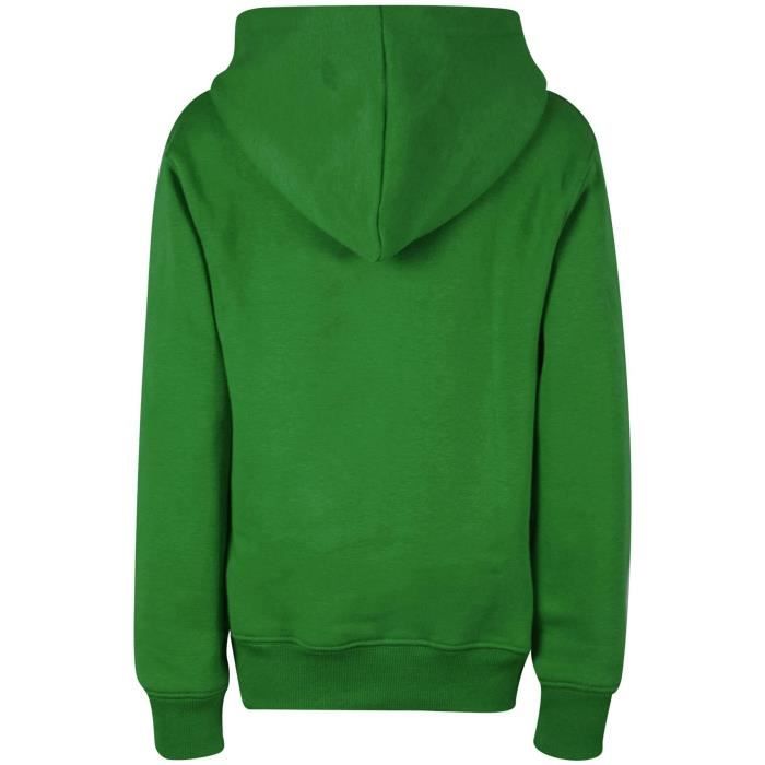 Pull à Capuche GAP Garçon 12-13 Ans – Vert, Coton, Jersey (occasion)