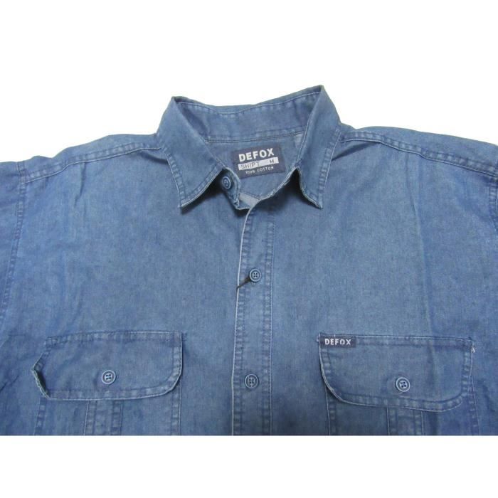 ATLAS FOR MEN Veste En Jean - Grandes Tailles M à 5XL - 100% Coton ATLAS FOR MEN Veste En Jean - Grandes Tailles M à 5XL - 100% Coton
