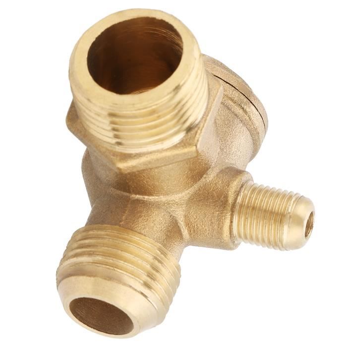 Clapet Anti-Retour à Ressort En Laiton 30 Mm - Pour Eau, Huile, Vapeur, Température -10 à 120°C
