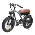 Bezior XF001 Vélo électrique rétro 12,5 Ah 48 V 1000 W Moteur sans balais 26 pouces Charge maximale 120 kg-2