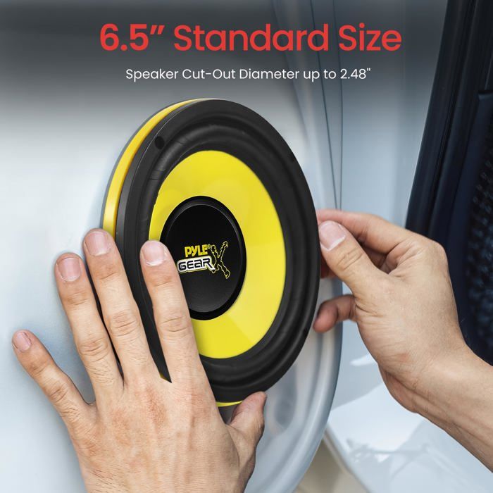 Subwoofer caisson de basse Pyle PLG64 Gear midbass Caisson de