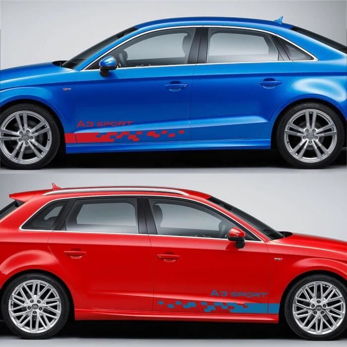 Autocollant en Fiber de carbone pour décoration d'anneau de volant de  voiture, accessoires de voiture pour Audi A4 B8 8K A6 C6 4F Q5 8R Q7 4L A3  8V