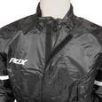 Ensemble de pluie moto pack veste + pantalon ADX Eco - noir - L-3