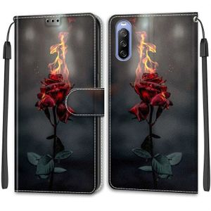 Housse étui Bandoulière Pour Sony Xperia 10 III (2021) - Néoprène Noir, Réfléchissant