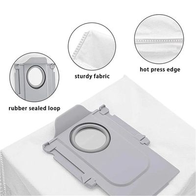 15 Pièces) Saros 10R Sacs d'aspirateur pour Roborock S8 MaxV Ultra/ S8 Max Ultra/Qreco Curv/Qrevo S/Qrevo Master/Q Revo/Q Revo Pro/Saros 10R/ Saros 10/ Qrevo Plus Robot Aspirateur Accessoires