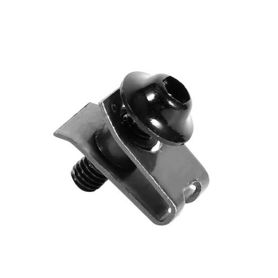 Moto carénage bride boulons M5 Inoxydable & Spire Clips de vitesse Noix pkt-10 LUG