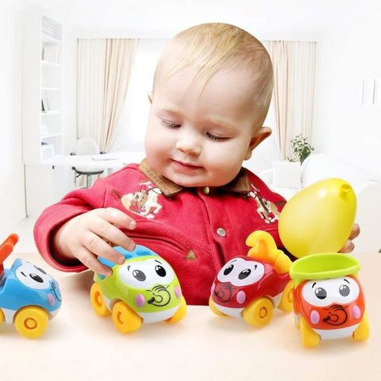 Jouet Voitures Bebe Cadeau Pour 1 Ans Jouet A Pousser Age Pour Bebe 2 3 Ans Garcon 8 Pieces Cadeau Jouets Couleur Aleatoire Achat Vente Camion Enfant Cdiscount
