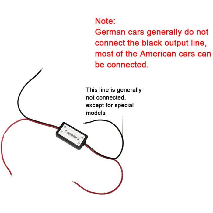 Redresseur De Filtre, Filtre De Caméra De Recul 12 V DC Haute Caracteristique Plastique Electrique Pour Voiture 86513119