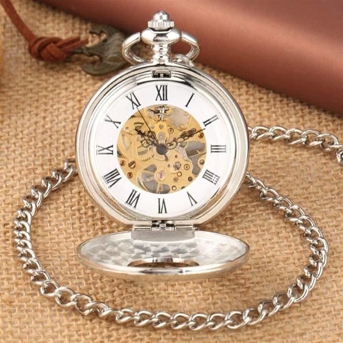 Chaine montre online gousset argent