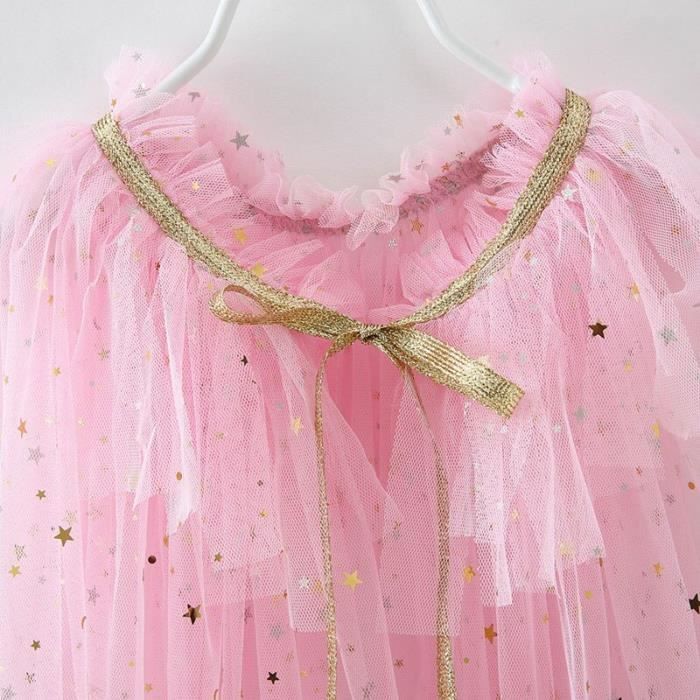 Cape de princesse pour petites filles 