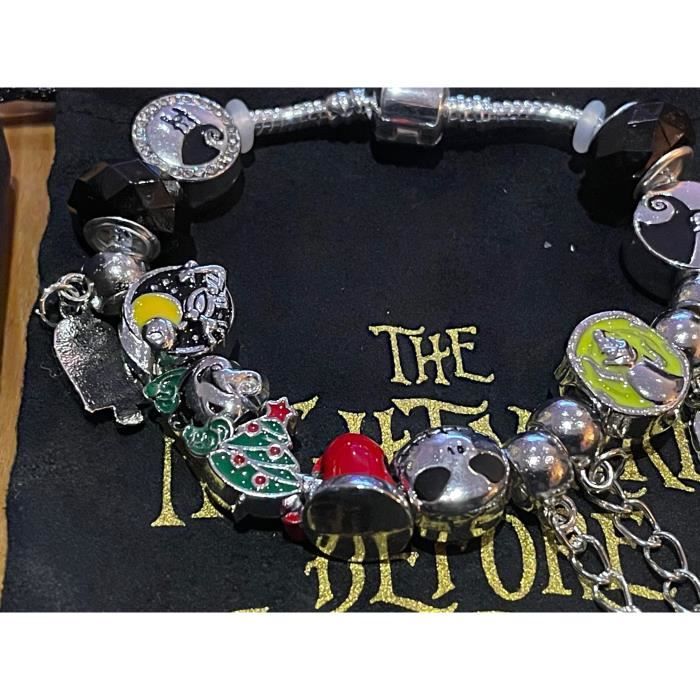 Charm Tête De Jack En Argent Avec Zircons - Neuf Sans Emballage