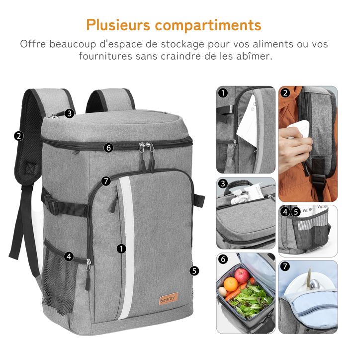 Sac a dos isotherme - Cdiscount