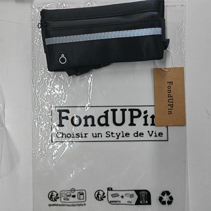 Sac Banane Running Étanche – Ceinture Sport Avec Porte-Bouteille, Réglable, Grande Capacité, Idéal Course, Vélo, Voyage