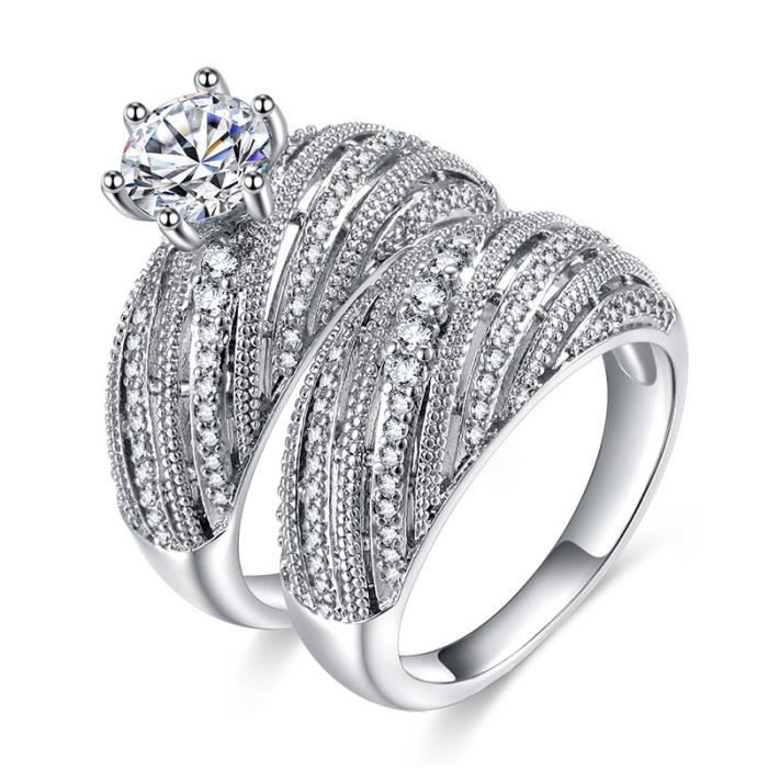 Bague argent femme taille 62 deals
