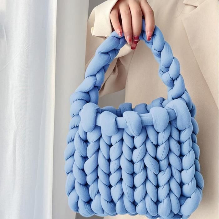 Laine Épaisse, Pour Tricot À La Main, 500 G Longueur 25 M Laine Volumineuse Pour Crochet