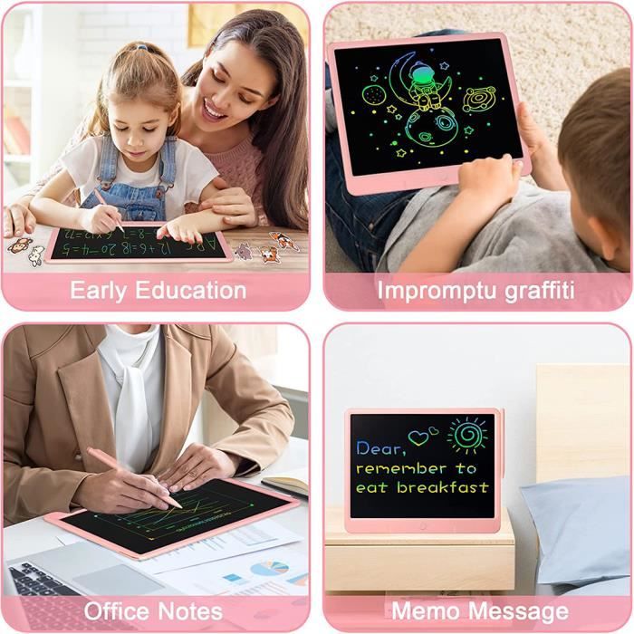 TEKFUN Tableau d'écriture LCD Enfants Jouets Educatif, Tablette