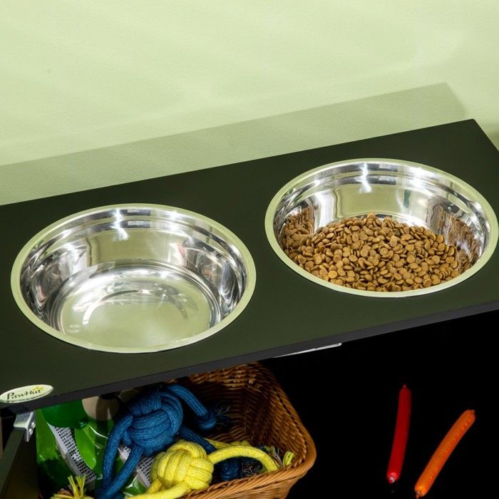 Gamelles Surélevées En Acier Inoxydable Pour Chien (Jusqu'À 51,8 Cm Gamelles Surélevées En Acier Inoxydable Pour Chien (Jusqu'À 51,8 Cm