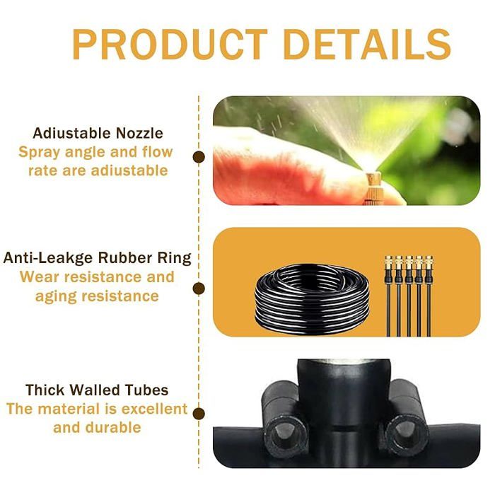 360° Curved Garden Automatic Irrigation System Systeme Irrigation ...