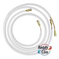 Readyclim raccordement liaison frigorifique pré-chargée gaz R32 - longueur 4 Mètres 1/4 - 3/8 compatible uniquement - AIRTON GAZ