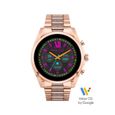 Michael Kors orologio smartwatch Gen 6 Bradshaw tonalità oro rosa con pavé MKT5135-0