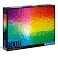 Puzzle 1000 pièces - Clementoni - Colorboom collection - Couleurs vibrantes - Design original-0
