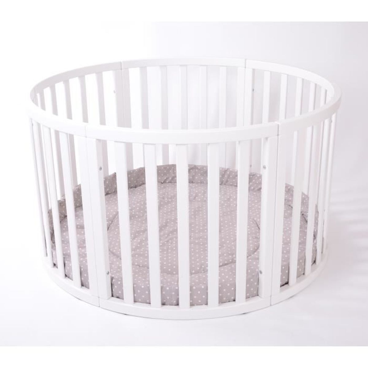 Safetots Tapis de parc hexagonal en tissu