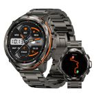 Montre Connectée homme SmartWatch Sport GPS KOSPET T3 Ultra 1.43" Tracker d'Activit Android iOS Samsung Xiaomi Iphone Noir 2 Bandes