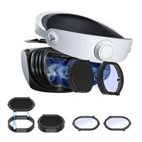 DEVASO – Kit d'accessoires pour couvercle d'objectif léger, pour casque PS VR2, anneau anti-rayures, protecteur d'objectif
