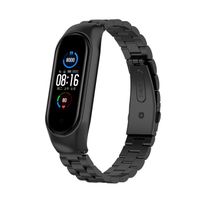 Bracelet de montre pour Xiaomi band 5 / band 5 NFC Watch Noir