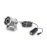 Caméra d'inspection IP UHD 5MPX étanche10 mètres en acier inoxydable anti-corrosion