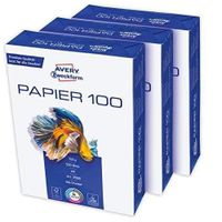 AVERY Zweckform -   2566 Papier jet d'encre DIN A4 Papier 100 g/m² Unique 1.500 Blatt Blanc.